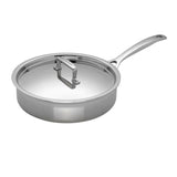 Le Creuset 3-Ply Stainless Steel Saute Pan - 24cm - Potters Cookshop