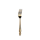 ZEFH0040 Arthur Price Clive Christian Empire Flame All Gold Dessert Fork