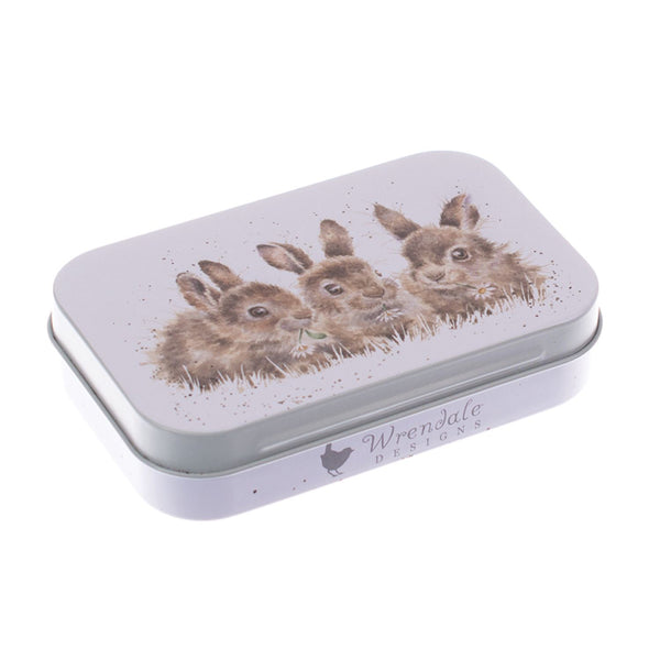 Wrendale Designs by Hannah Dale Mini Tin - Daisy Chain Rabbit