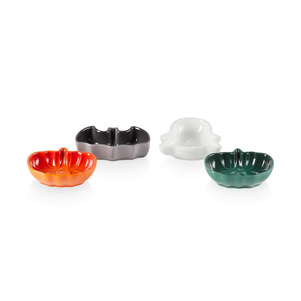 Le Creuset Stoneware Mini Halloween Dish - Set Of 4 - Potters Cookshop