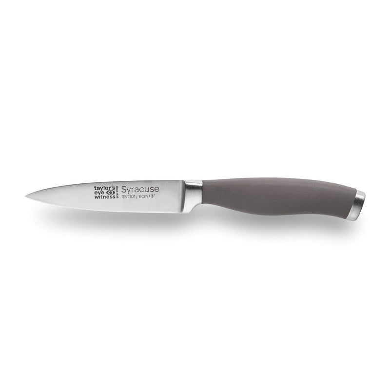 Taylor's Eye Witness Syracuse 9.5cm Paring Knife - Earth Grey