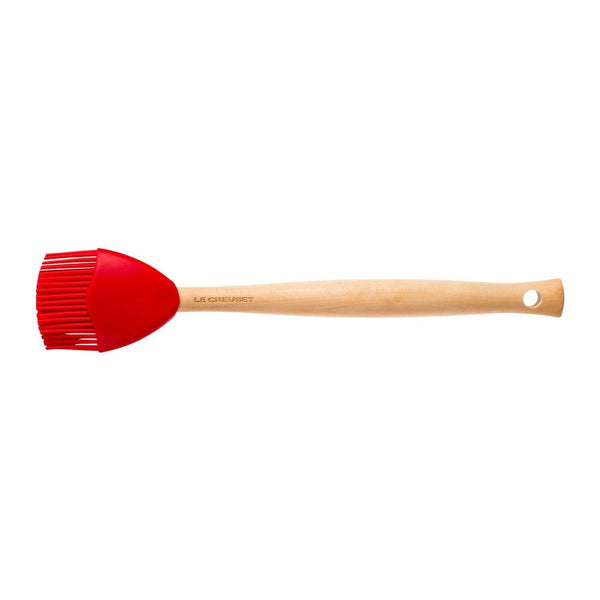 Le Creuset Craft Silicone Basting Brush - Cerise - Potters Cookshop