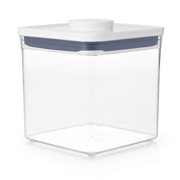OXO Good Grips POP 2.0 Square Short Storage Container - 2.6 Litre - Potters Cookshop