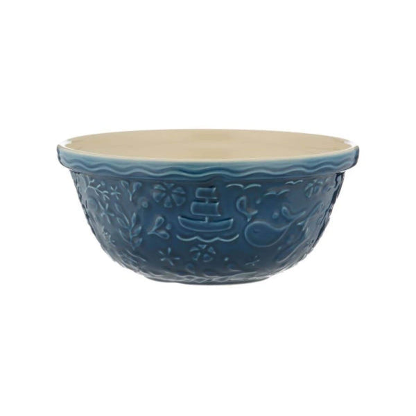 Mason Cash S12 Nautical 29cm Mixing Bowl - Navy Blue - Potters Cookshop