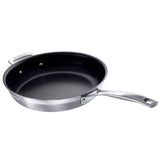 Le Creuset 3-Ply Stainless Steel Non-Stick Frying Pan - 28cm - Potters Cookshop