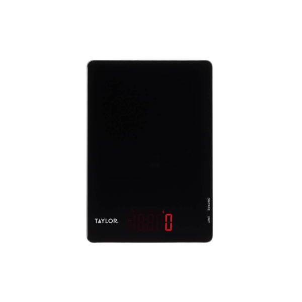 Taylor Pro Scale Digital Dual 5kg Glass Kitchen Scale - Black