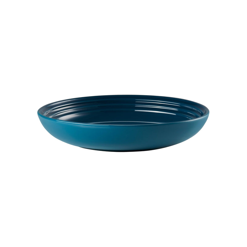 Le Creuset Stoneware Pasta Bowl - Deep Teal - Potters Cookshop