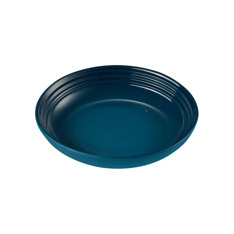 Le Creuset Stoneware Pasta Bowl - Deep Teal - Potters Cookshop