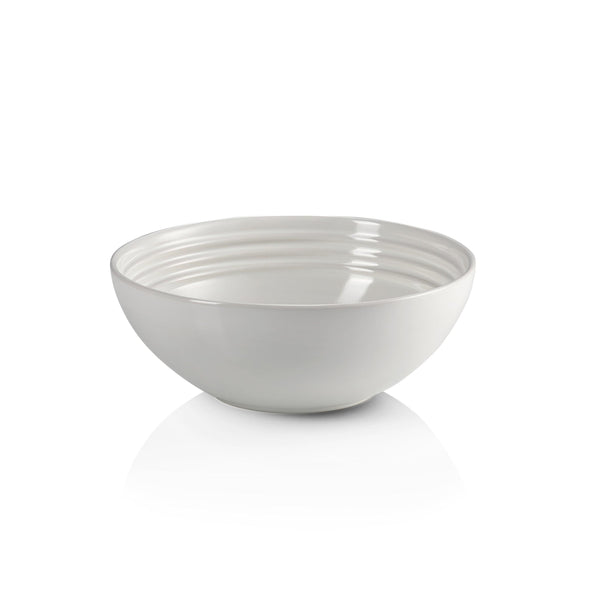 Le Creuset Stoneware Cereal Bowl - Cotton - Potters Cookshop