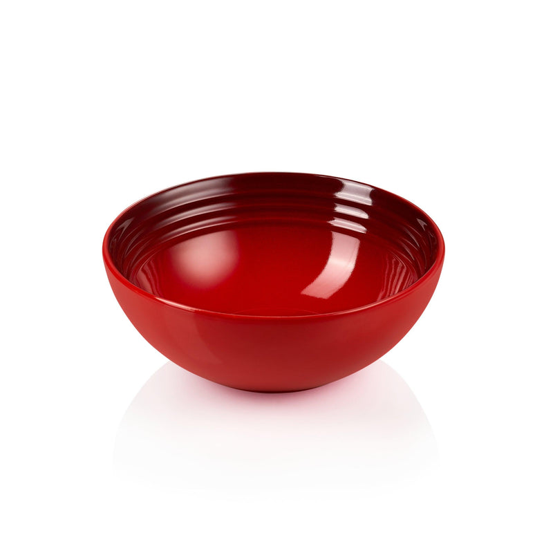 Le Creuset Stoneware Cereal Bowl - Cerise - Potters Cookshop