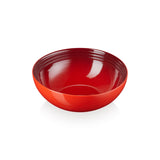 Le Creuset 24cm Round Stoneware Serving Bowl - Cerise