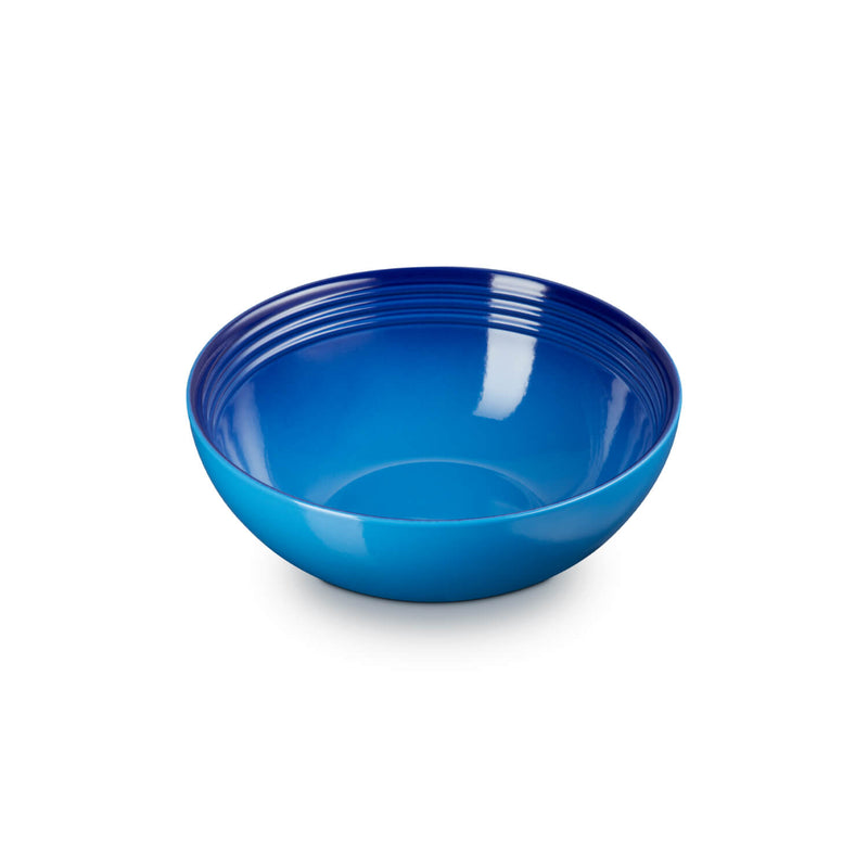 Le Creuset 24cm Round Stoneware Serving Bowl - Azure
