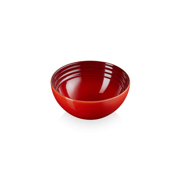 Le Creuset Stoneware 12cm Snack Bowl - Cerise - Potters Cookshop