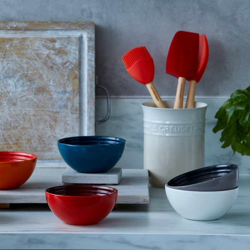 Le Creuset Stoneware 12cm Snack Bowl - Flint - Potters Cookshop