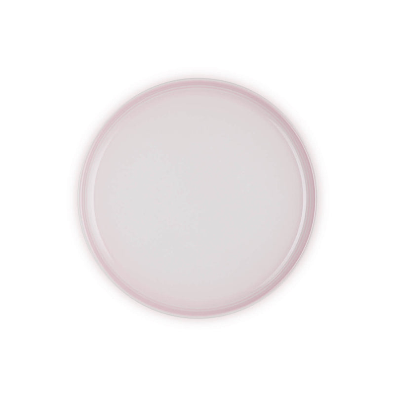 Le Creuset 22cm Stoneware Coupe Side Plate - Shell Pink