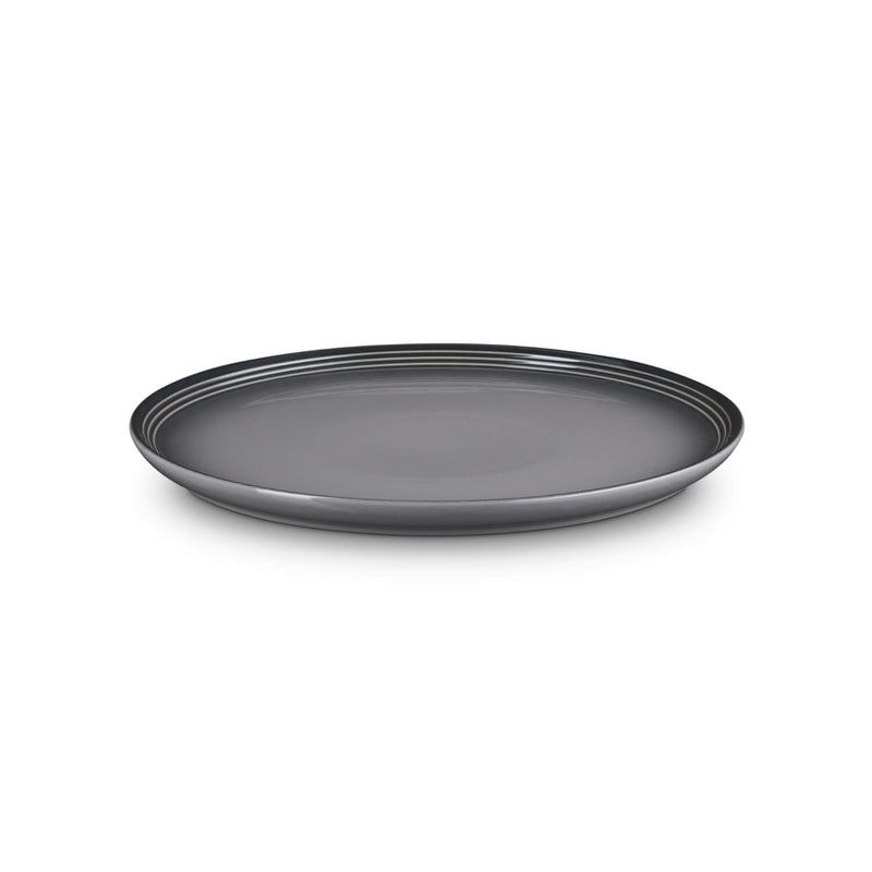 Le Creuset 27cm Stoneware Coupe Dinner Plate - Flint