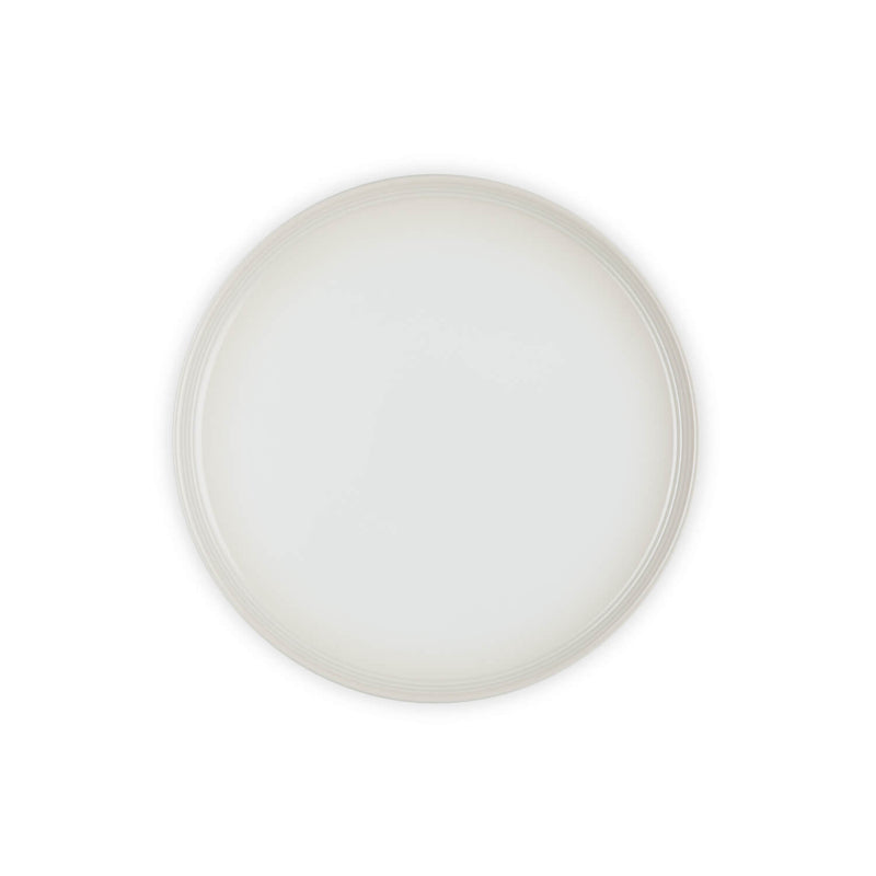 Le Creuset 27cm Stoneware Coupe Dinner Plate - Meringue
