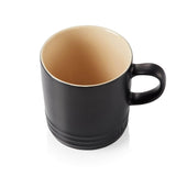 Le Creuset Stoneware Mug - Satin Black - Potters Cookshop