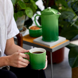 Le Creuset Stoneware Mug - Bamboo Green - Potters Cookshop