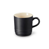 Le Creuset Stoneware Cappuccino Mug - Satin Black