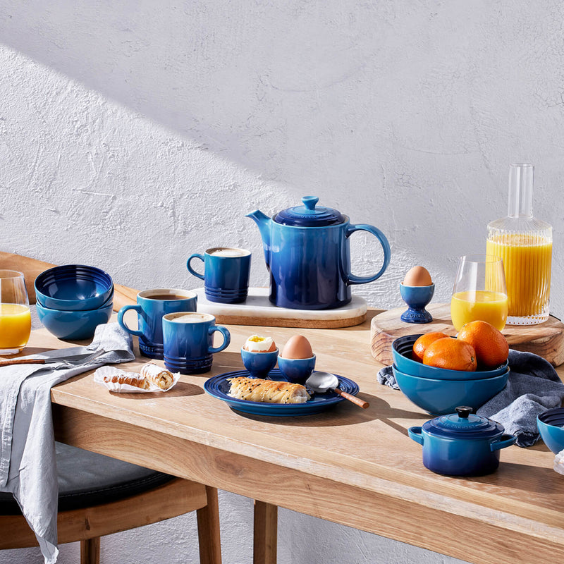 Le Creuset Stoneware Cappuccino Mug - Azure