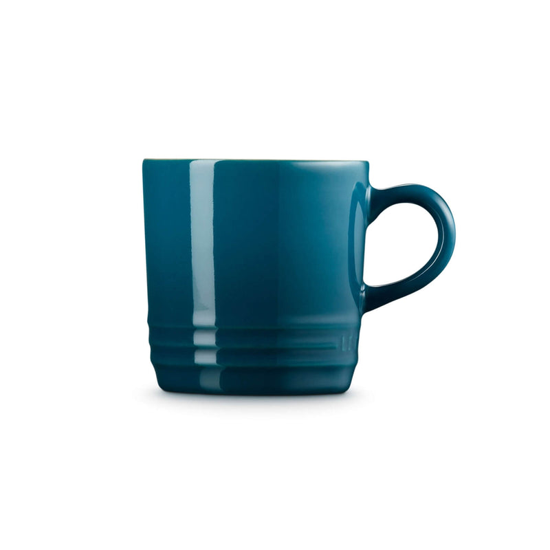 Le Creuset Stoneware Cappuccino Mug - Deep Teal