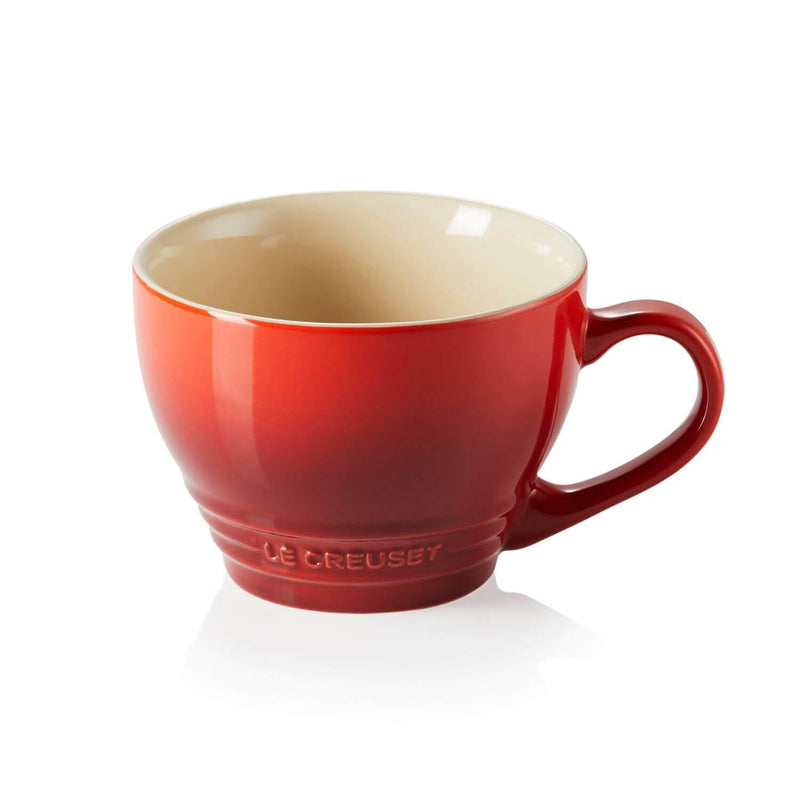 Le Creuset Stoneware Grand Mug - Cerise - Potters Cookshop