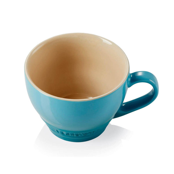 Le Creuset Stoneware Grand Mug - Teal - Potters Cookshop