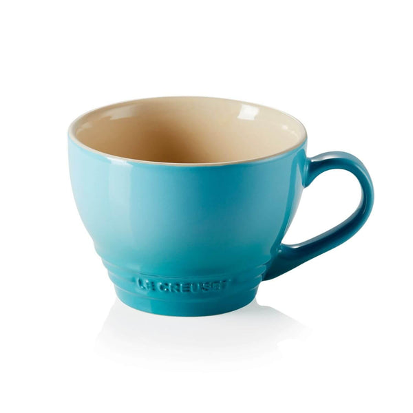 Le Creuset Stoneware Grand Mug - Teal - Potters Cookshop