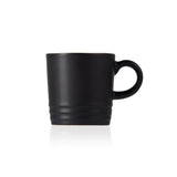 Le Creuset Stoneware Espresso Mug - Satin Black - Potters Cookshop