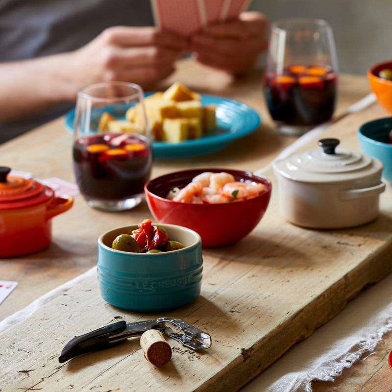 Le Creuset Stoneware Stackable Ramekin - Teal - Potters Cookshop