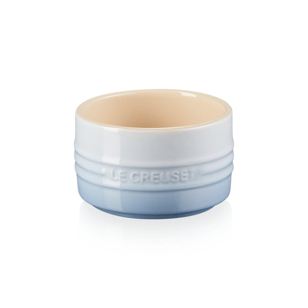 Le Creuset Stoneware Stackable Ramekin - Coastal Blue - Potters Cookshop
