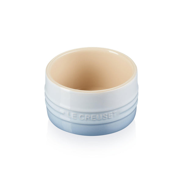 Le Creuset Stoneware Stackable Ramekin - Coastal Blue - Potters Cookshop