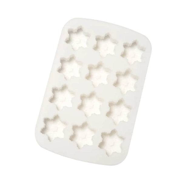 Eddingtons Festive Snowflake Chocolate, Ice or Jelly 12-Cup Silicone Mould