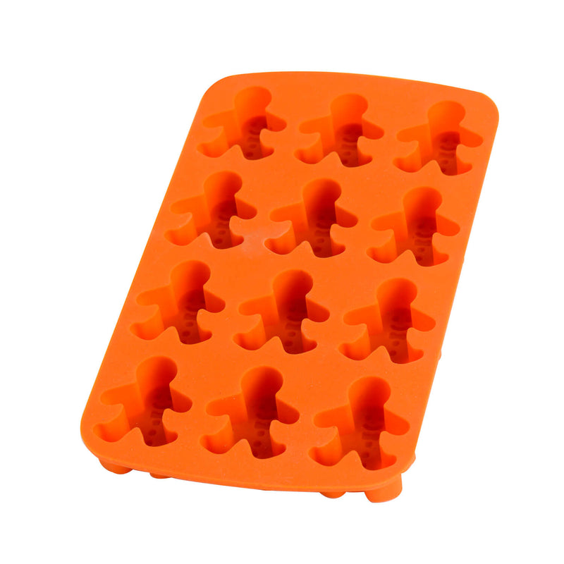 Eddingtons Gingerbread Man Silicone Ice Tray - 12 Cup