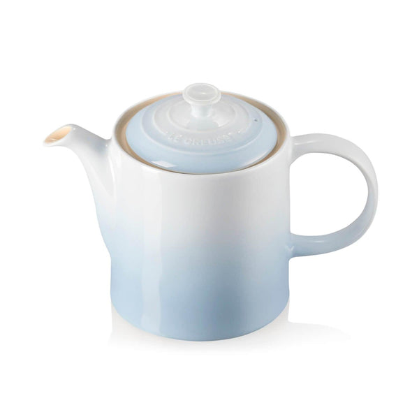 Le Creuset Grand Teapot - Coastal Blue - Potters Cookshop