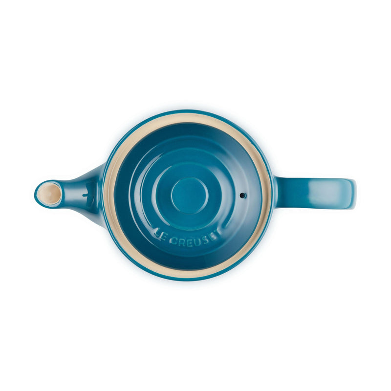 Le Creuset Stoneware Grand Teapot - Deep Teal - Potters Cookshop