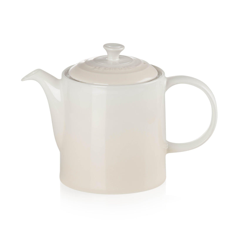 Le Creuset Stoneware Grand Teapot - Meringue - Potters Cookshop