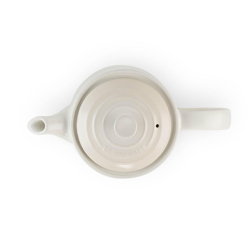 Le Creuset Stoneware Grand Teapot - Meringue - Potters Cookshop