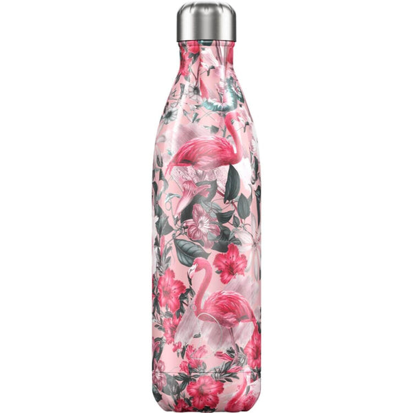 Chilly's 750ml Tropical Drinks Bottle - Flamingo - Potters Cookshop