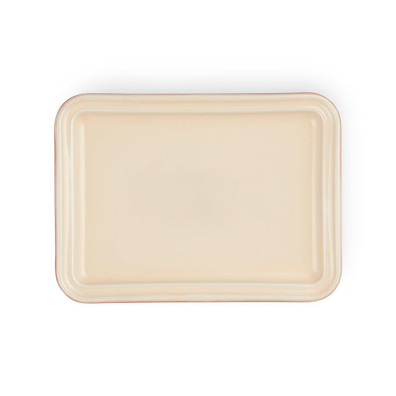 Le Creuset Stoneware Butter Dish - Cerise - Potters Cookshop