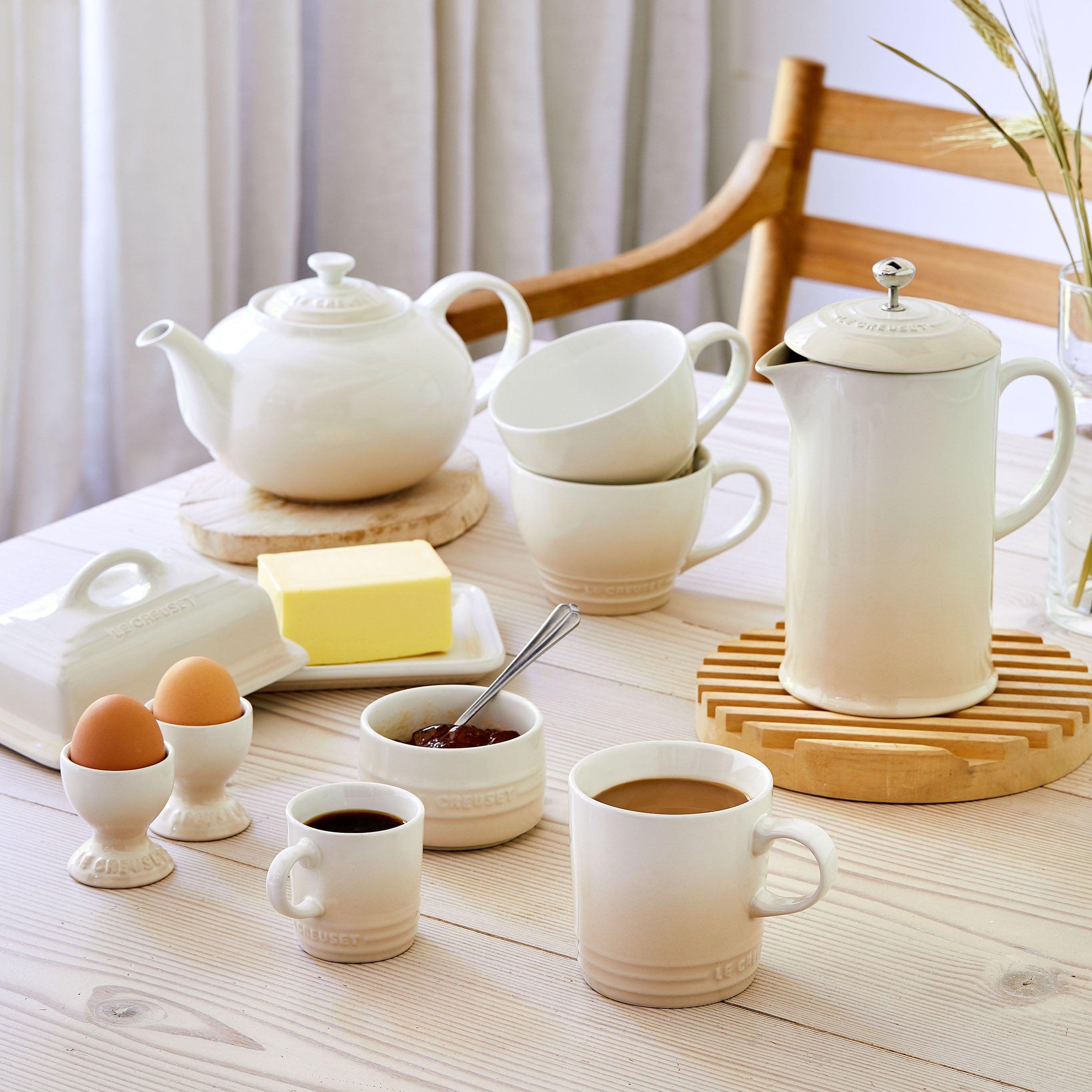 Buy Le Creuset Stoneware Butter Dish Meringue – Potters