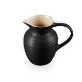 Le Creuset Stoneware Breakfast Jug - Satin Black - Potters Cookshop