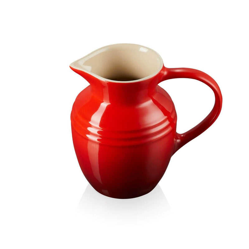 Le Creuset Stoneware Breakfast Jug - Cerise - Potters Cookshop