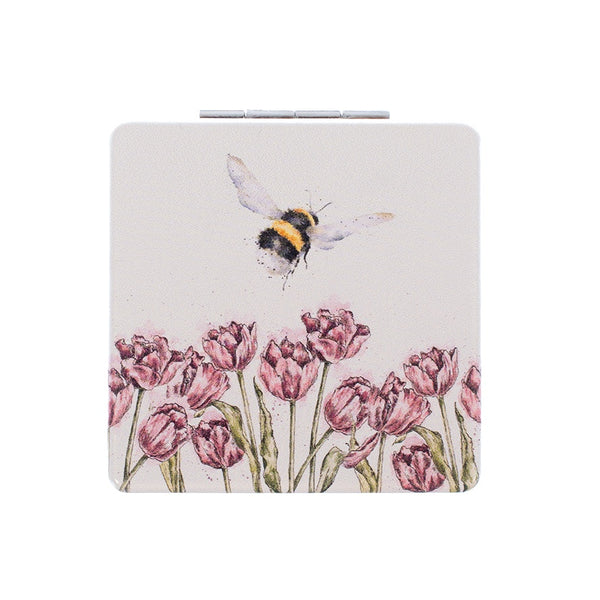 Wrendale Designs Compact Mirror - Flight of the Bumblebee