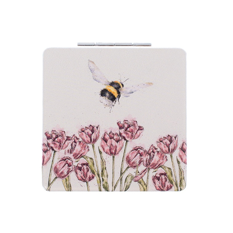 Wrendale Designs by Hannah Dale Compact Mirror - Flight of the Bumblebee