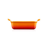 Le Creuset Signature Cast Iron 3 Piece Casserole & Heritage Stoneware Oven Dish Set - Volcanic - Potters Cookshop