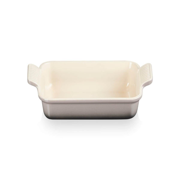 Le Creuset Stoneware Heritage 19cm Rectangular Deep Dish - Flint - Potters Cookshop