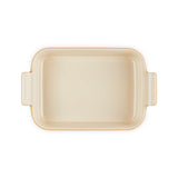 Le Creuset Signature Cast Iron 3 Piece Casserole & Heritage Stoneware Oven Dish Set - Volcanic - Potters Cookshop