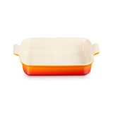 Le Creuset Stoneware Heritage 32cm Rectangular Deep Dish - Volcanic - Potters Cookshop